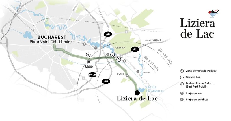 Ilfov Case langa lac, zona verde  Metrou 20 min Acces rapid Bucuresti C8